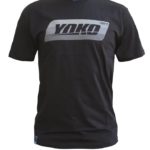 Футболка YOKO T-SHIRT BIG LOGO, черный